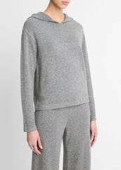 Cozy Long-Sleeve Hoodie in Shirts & Tees - DARK HEATHER GREY