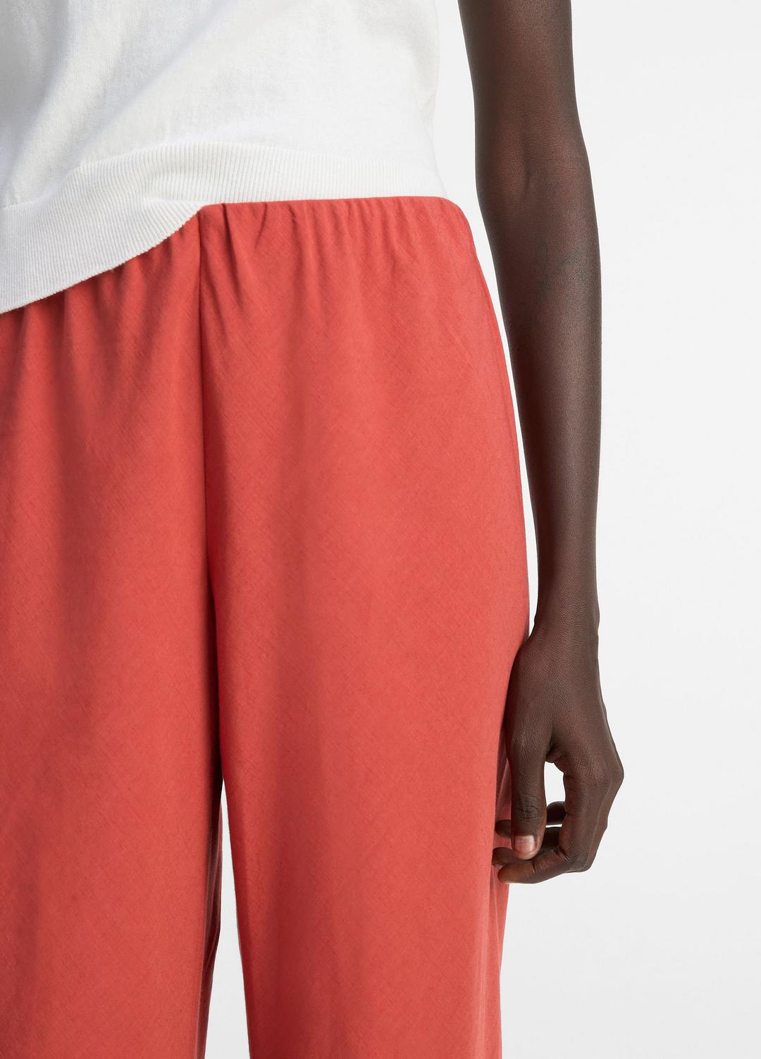 Cotton-Blend High-Waist Bias Pant in Pants & Shorts - TERRA
