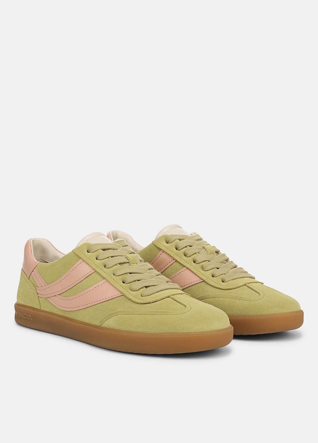 Oasis Suede & Leather Sneaker in Shoes - DRIED CITRUS/LOTUS BLUSH